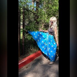 Drop Crotch Harem Trousers